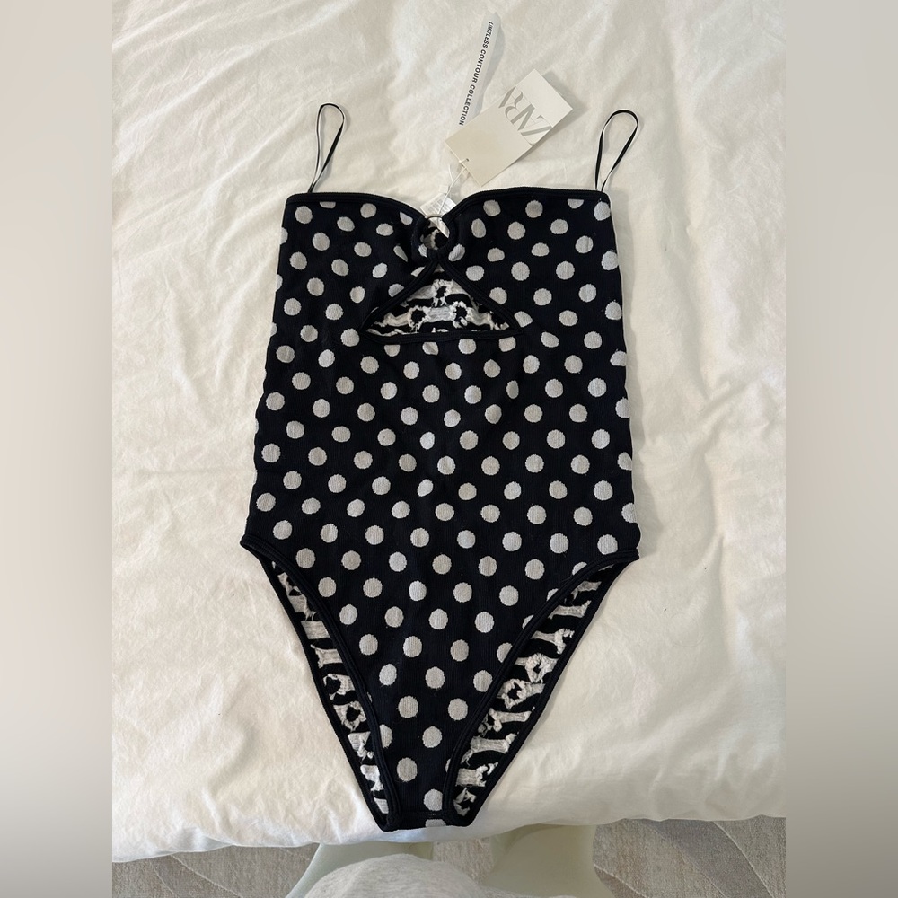 Zara Polka-dot Bodysuit!